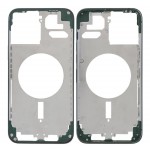Lcd Frame Middle Chassis For Apple Iphone 13 Pro Max Green By - Maxbhi Com