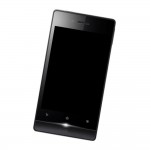 Middle Frame Ring Only for Sony Xperia miro ST23i Black