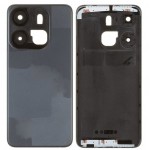 Back Panel Cover For Tecno Pop 7 Black - Maxbhi Com