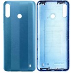 Back Panel Cover For Lava Z3 Pro Cyan - Maxbhi Com