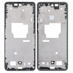 Lcd Frame Middle Chassis For Motorola Edge 40 Neo Black By - Maxbhi Com