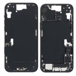 Lcd Frame Middle Chassis For Apple Iphone 15 Black By - Maxbhi Com