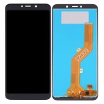 Lcd With Touch Screen For Itel A56 Black By - Maxbhi Com