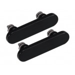 Volume Side Button Outer For Apple Iphone 15 Pro Max Black By - Maxbhi Com