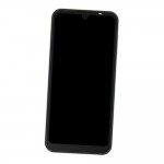 Lcd Frame Middle Chassis For Tecno Pop 6 Black By - Maxbhi Com