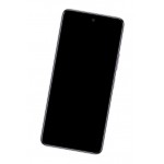 Lcd Frame Middle Chassis For Infinix Hot 20s Black By - Maxbhi Com