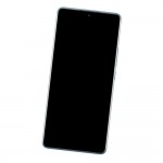Lcd Frame Middle Chassis For Xiaomi 12s Black By - Maxbhi Com