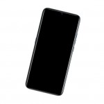 Camera Lens Glass with Frame for BLU G73 Black