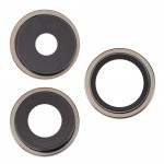 Camera Lens Glass With Frame For Apple Iphone 15 Pro Gold By - Maxbhi Com