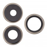 Camera Lens Glass With Frame For Apple Iphone 15 Pro Max Gold By - Maxbhi Com
