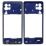 Middle Frame Ring Only For Samsung Galaxy F62 Blue By - Maxbhi Com
