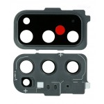 Camera Lens Glass With Frame For Samsung Galaxy S20 Black By - Maxbhi Com