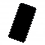 Camera Lens Glass with Frame for LG W30 Pro Black