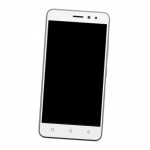 Camera Lens Glass with Frame for Lenovo K6 Power White