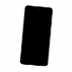 Camera Lens Glass with Frame for Huawei Y7 2019 Red