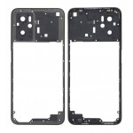 Middle Frame Ring Only For Oppo A96 4g Black By - Maxbhi Com
