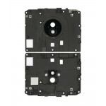 Camera Lens Glass with Frame for Motorola Moto G7 Power Black