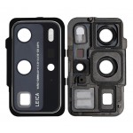 Camera Lens Glass With Frame For Huawei P40 Pro White By - Maxbhi Com