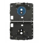 Camera Lens Glass With Frame For Motorola Moto G7 Power Blue By - Maxbhi Com