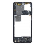 Middle Frame Ring Only For Samsung Galaxy F22 Black By - Maxbhi Com