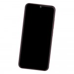 Camera Lens Glass with Frame for Lenovo K10 Red
