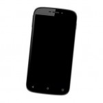 Camera Lens Glass with Frame for Yezz Andy 5E3 Black