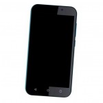 Camera Lens Glass with Frame for Yezz Liv 3S LTE Black