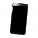 Camera Lens Glass with Frame for Samsung Galaxy S5 SM-G900P Black