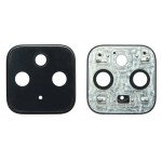 Camera Lens Glass With Frame For Google Pixel 4a 5g Black By - Maxbhi Com