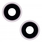 Camera Lens Glass With Frame For Apple Iphone 13 Mini Pink By - Maxbhi Com