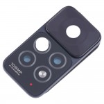 Camera Lens Glass With Frame For Xiaomi Redmi Note 11 Pro Black By - Maxbhi Com