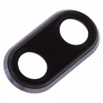 Camera Lens Glass With Frame For Huawei P20 Black By - Maxbhi Com
