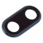 Camera Lens Glass With Frame For Huawei P20 Blue By - Maxbhi Com