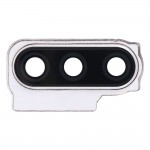 Camera Lens Glass With Frame For Sony Xperia 1 White By - Maxbhi Com