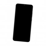 Camera Lens Glass with Frame for Samsung Galaxy A02s Black