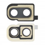 Camera Lens Glass With Frame For Samsung Galaxy Z Flip White By - Maxbhi Com
