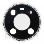 Camera Lens Glass With Frame For Huawei Mate 40 Pro Silver By - Maxbhi Com