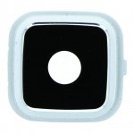 Camera Lens Glass With Frame For Samsung Galaxy Note 4 White By - Maxbhi Com