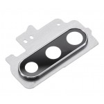 Camera Lens Glass With Frame For Samsung Galaxy Note10 5g White By - Maxbhi Com