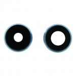 Camera Lens Glass With Frame For Huawei Mate 20 Lite Blue By - Maxbhi Com