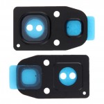Camera Lens Glass With Frame For Samsung Galaxy A3 2017 Black By - Maxbhi Com