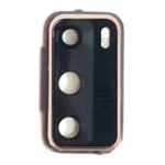 Camera Lens Glass With Frame For Huawei P40 Gold By - Maxbhi Com