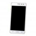 Camera Lens Glass with Frame for Samsung Galaxy J3 Pro White
