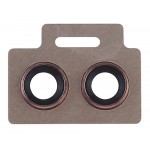 Camera Lens Glass With Frame For Huawei Mate 10 Pro Pink Gold By - Maxbhi Com