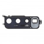Camera Lens Glass With Frame For Xiaomi Mi 10 Ultra Black By - Maxbhi Com