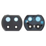 Camera Lens Glass With Frame For Xiaomi Mi 10t Lite 5g Blue By - Maxbhi Com
