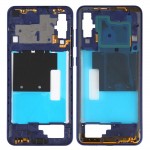 Middle Frame Ring Only For Samsung Galaxy A60 Blue By - Maxbhi Com