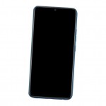 Camera Lens Glass with Frame for Tecno Camon 12 Pro Black