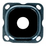 Camera Lens Glass with Frame for Samsung Galaxy C7 Black