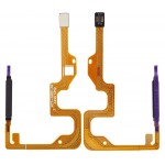 Fingerprint Sensor Flex Cable For Honor 70 Lite Black By - Maxbhi Com